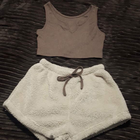 Brown Teddy Bear Sleep Set - Size Small - Picture 1 of 6